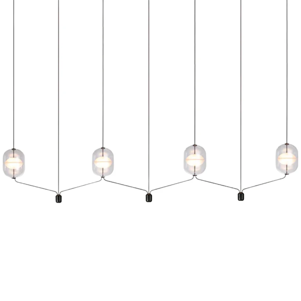 Indre Linear Pendant Lamp B3 by Rakumba Pendant Lamps